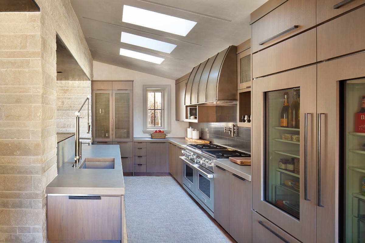 Rustic kitchen, by Jensen Design in Telluride, CO
