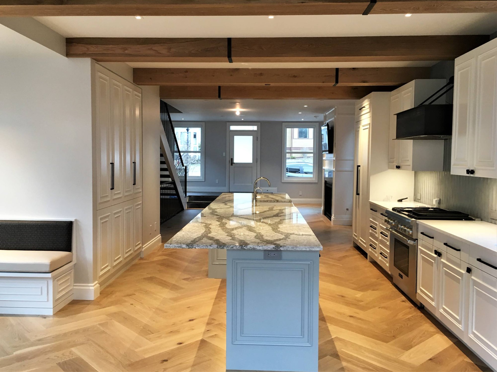 Minimalist kitchen, by Jensen Design in Telluride, CO