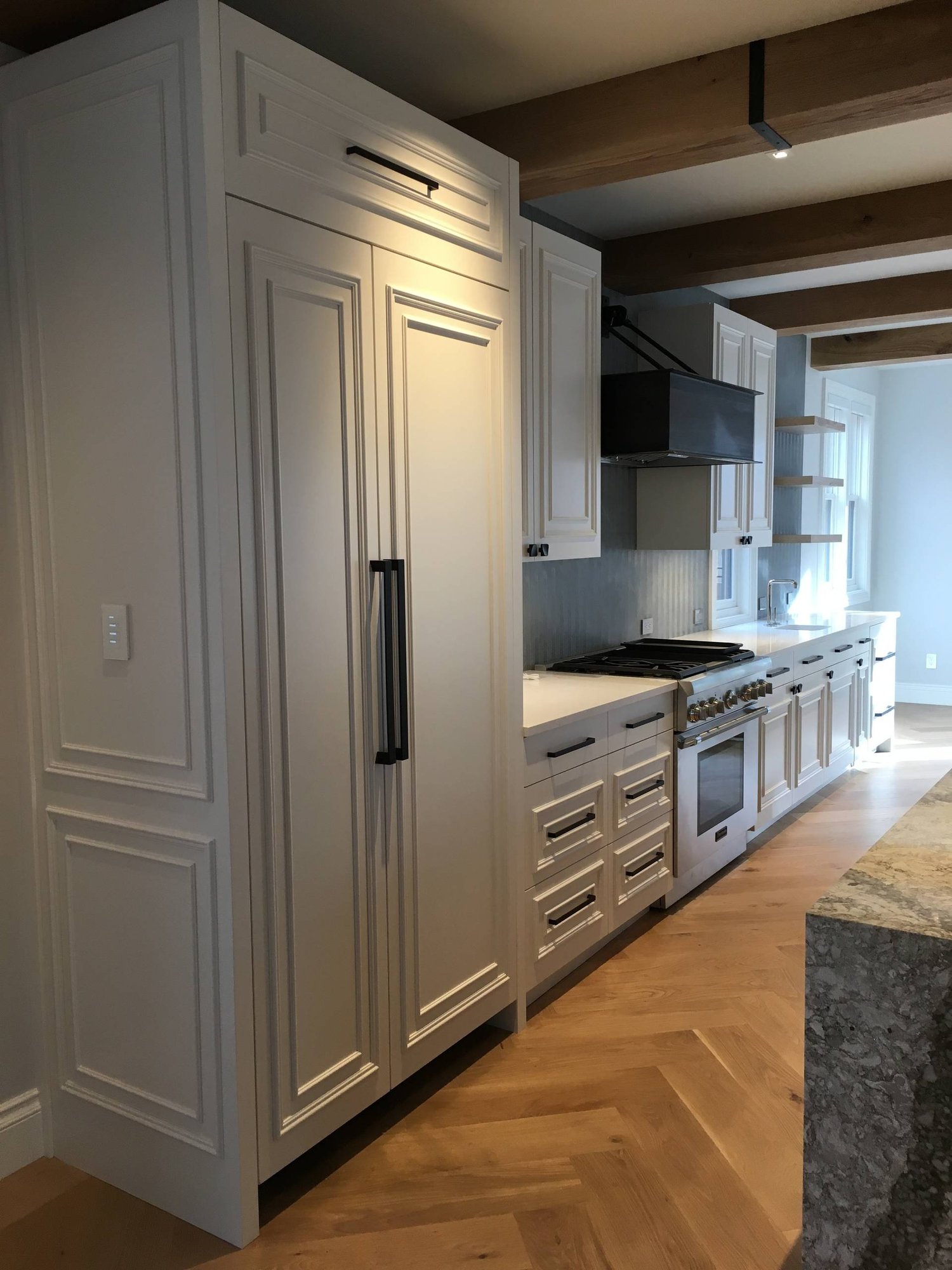 Modern kitchen, by Jensen Design in Telluride, CO