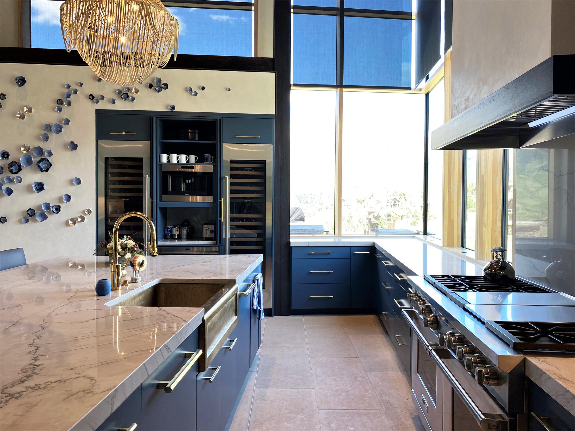Kitchen, by Jensen Design in Telluride, CO