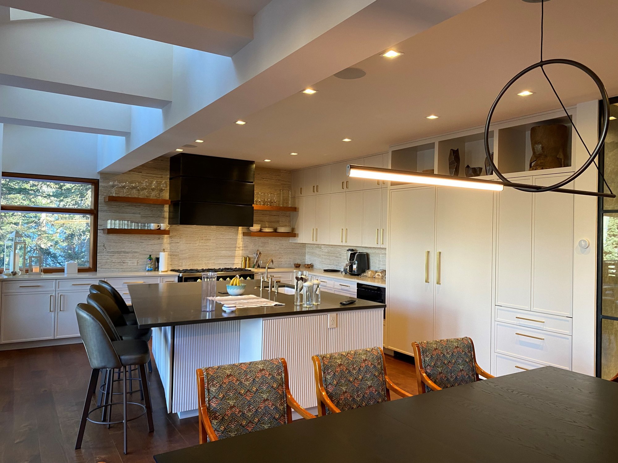Mid-century modern home design, by Jensen Design in Telluride, CO