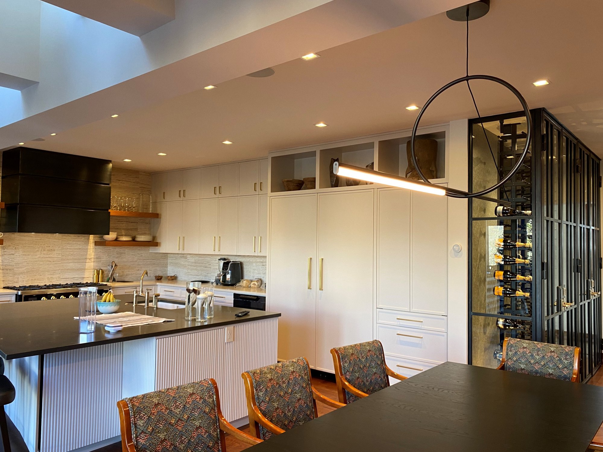 Mid-century modern home design, by Jensen Design in Telluride, CO